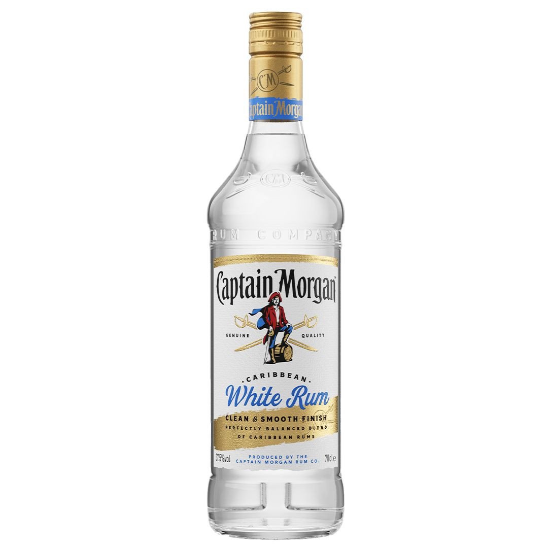 RUM CAPTAIN MORGAN WHITE 70CL