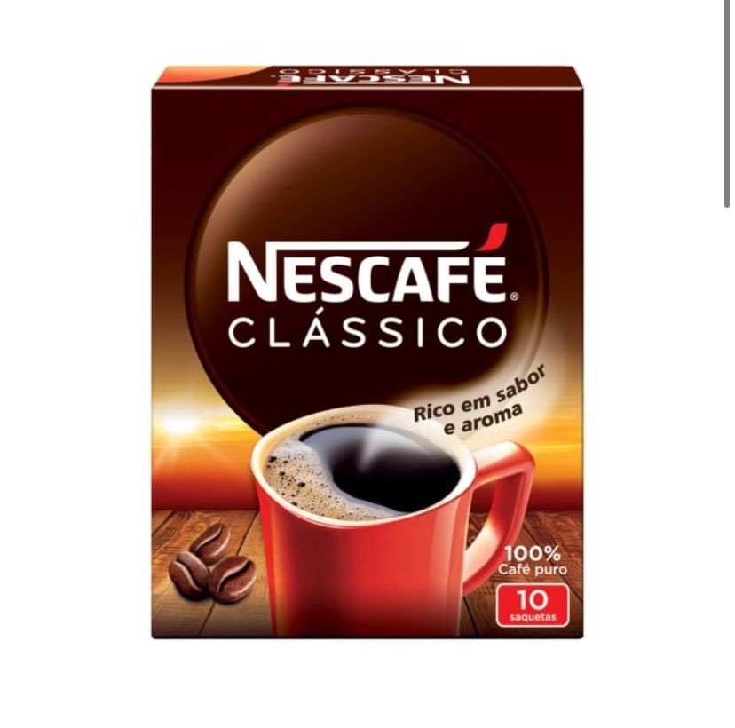 Café Solúvel Saquetas Clássico Nescafé 10x2Gr