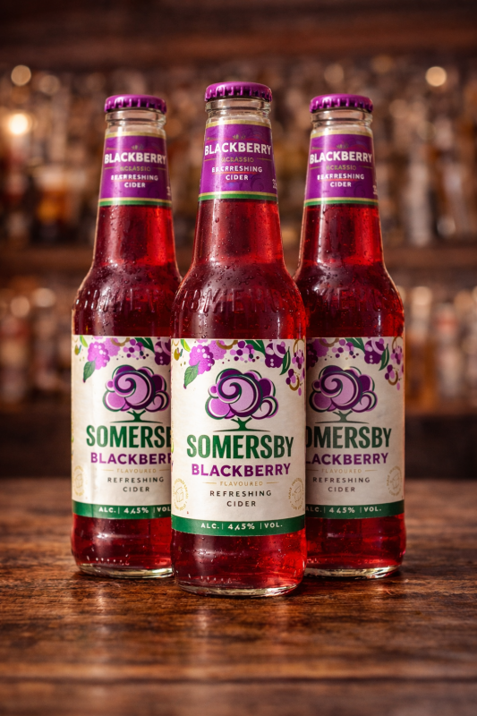 SOMERSBY BLACKBERRY 330ML X 3 GARRAFA