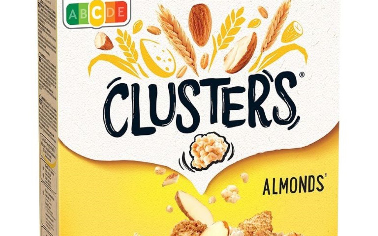 CEREAIS NESTLE CLUSTERS ALMONDS
