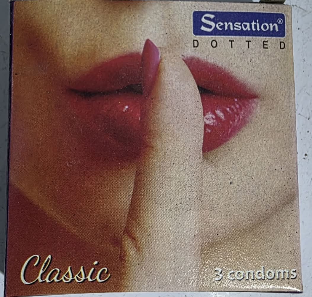Preservativos Sensation Classic Dotted