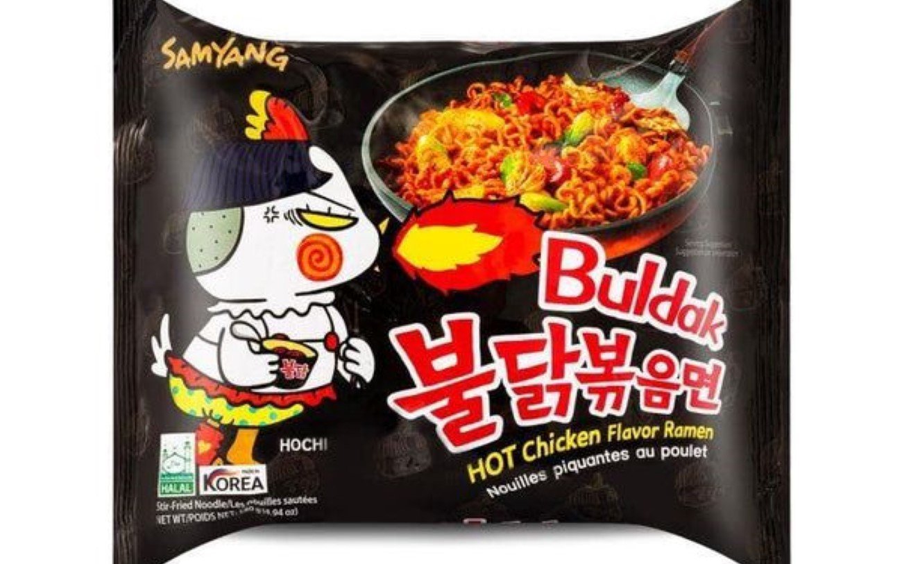 Buldak Ramen Noodles with Carbonara Flavor 140g,