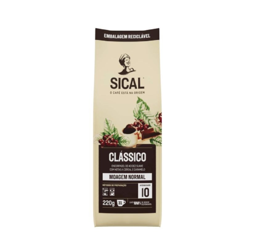 Café SICAL Clássico Powder 220 Gr