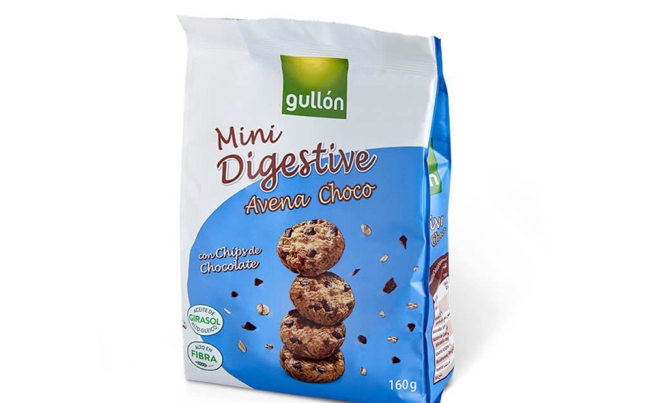 Gullón Mini Digestive Avena Choco 160gr
