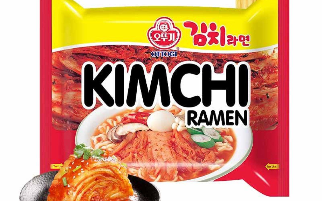 Ottogi Ramen Instant Noodles Kimchi Flavour 韓國不倒翁泡菜拉麵 120g