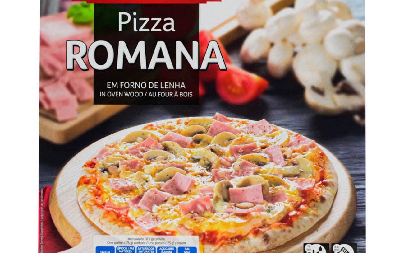 PIZZA ROMANA READY FOR EAT- MICRO OVEN /  PRONTO A COMER - MICRO FORNO
