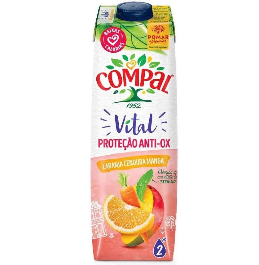 COMPAL 1L LARANJA CENOURA MANGA
