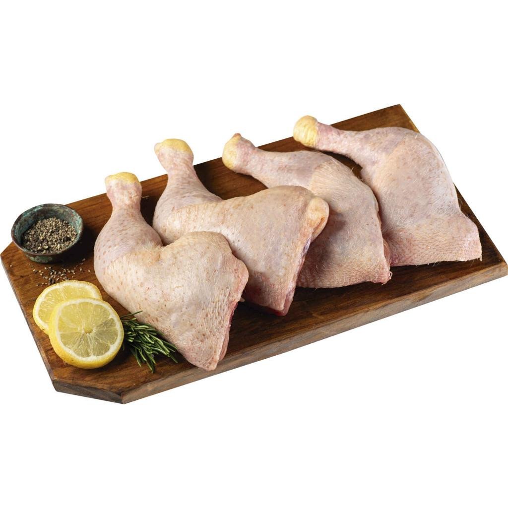 FROZEN CHICKEN LEG 4 CLEANED AND CUT  1200G+-
