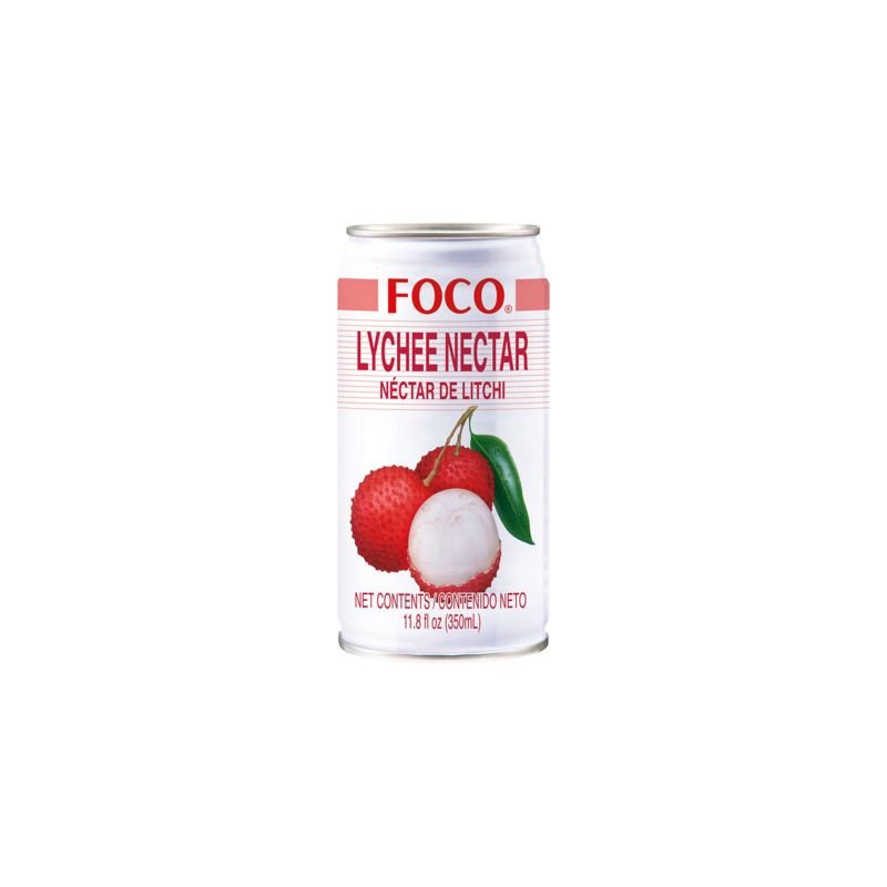 Jugo De Lychee Foco En Lata 350ml