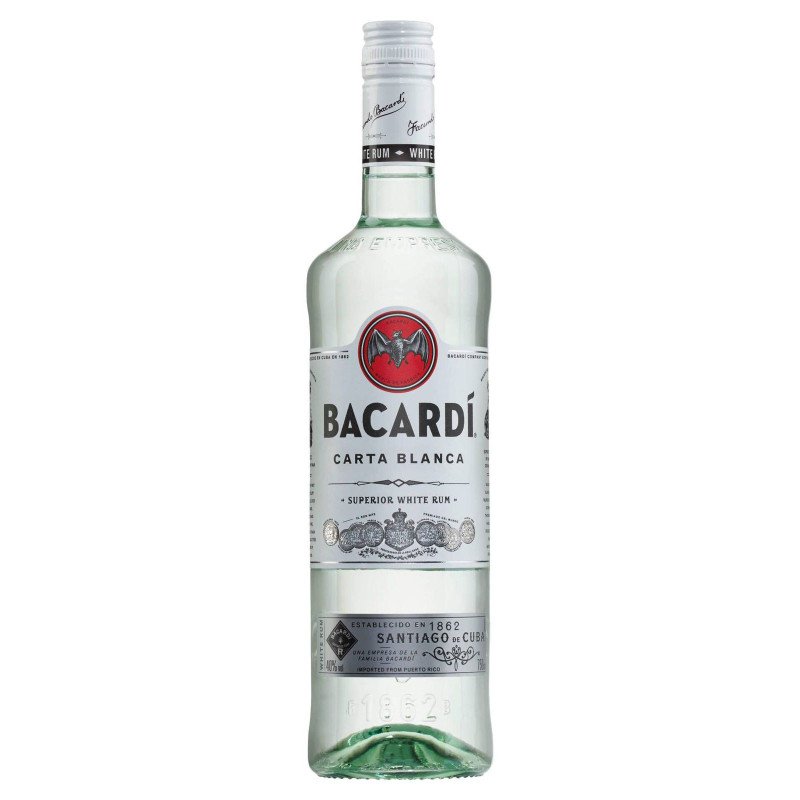 Bacardi Carta Blanca Rum 70cl